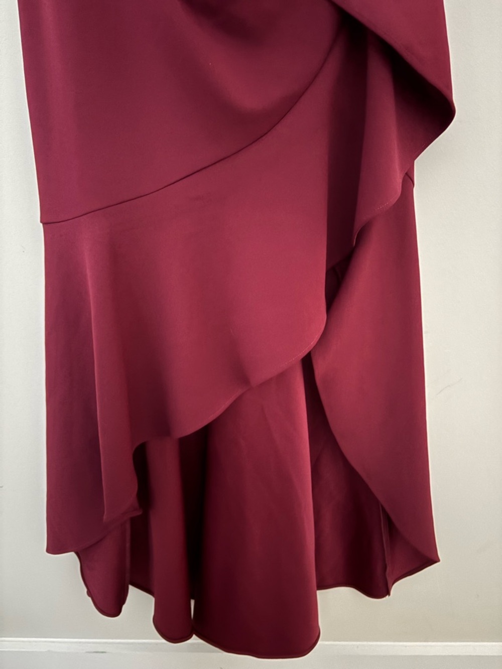 New! Betsy Adam Petite Candance High Low Dress - Picture 7 of 15